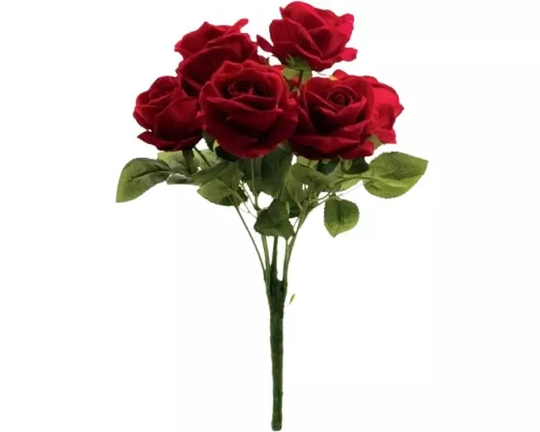 Dekomat AG Kunstblume Rosen Rot