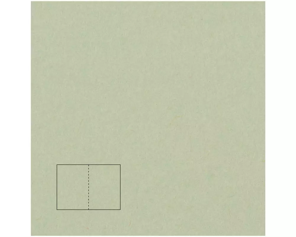 Rico Design Paper Poetry Essentials Klappkarte A6, Lindgrün