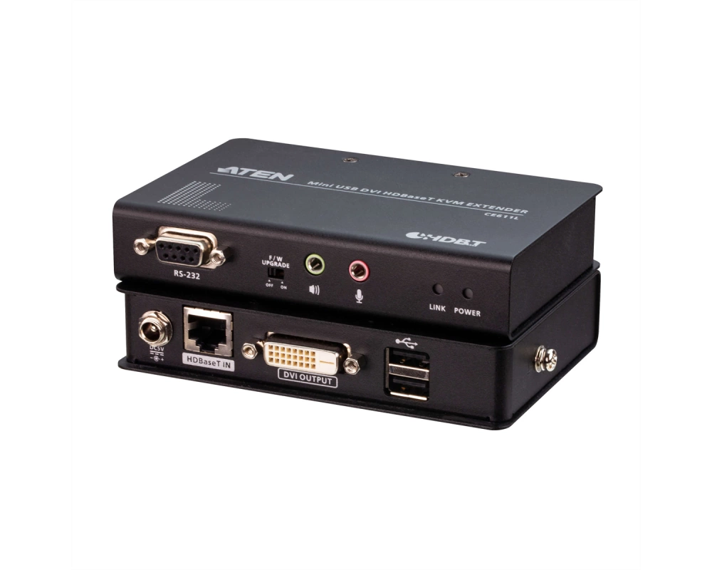 ATEN CE611 Mini USB HDBaseT DVI KVM Extender