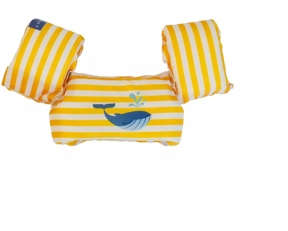 Swim Essentials Schwimmflügel Gurt 2-6 Jahre Whale Yellow/White