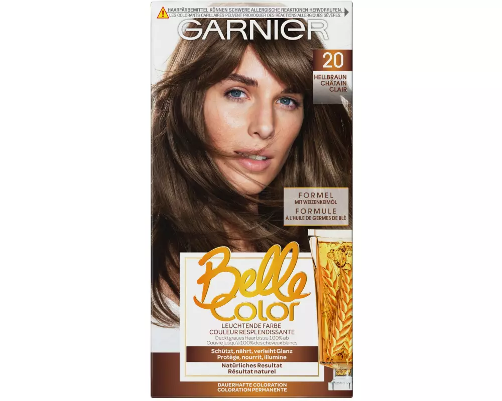 Garnier Haarcoloration Belle Color 20 Hellbraun