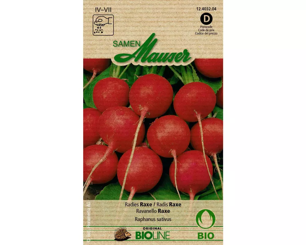 Samen Mauser Samen Bioline Radies Raxe