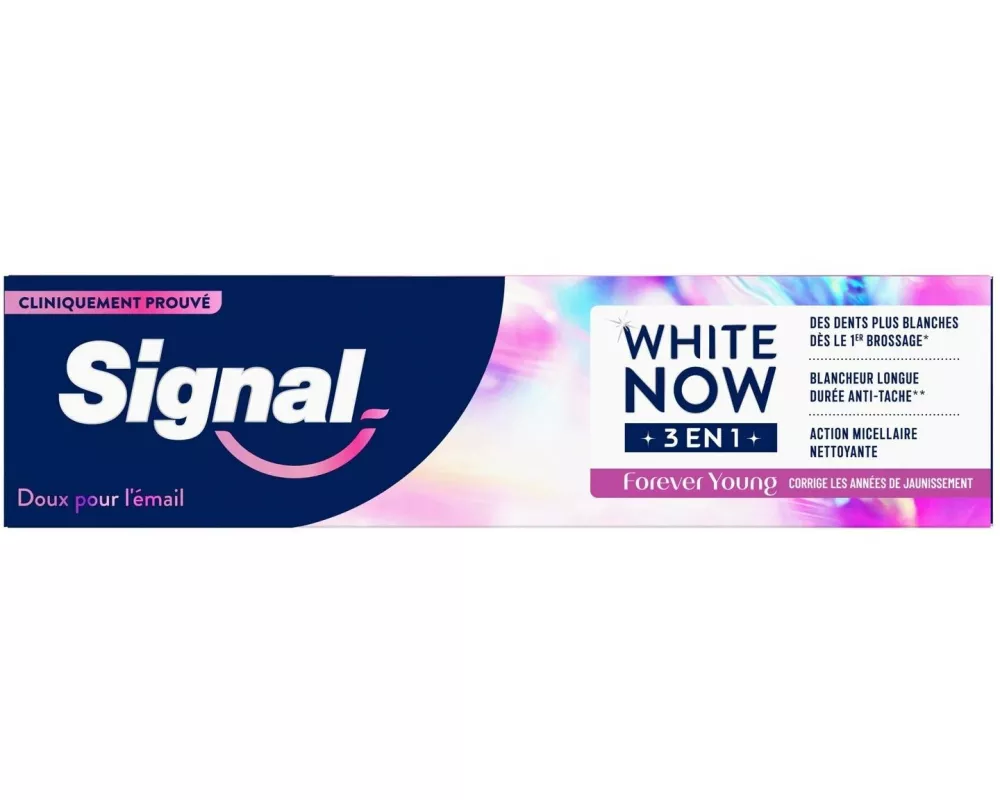 Signal Zahnpasta White Now 3 in 1 Forever Young 75 ml