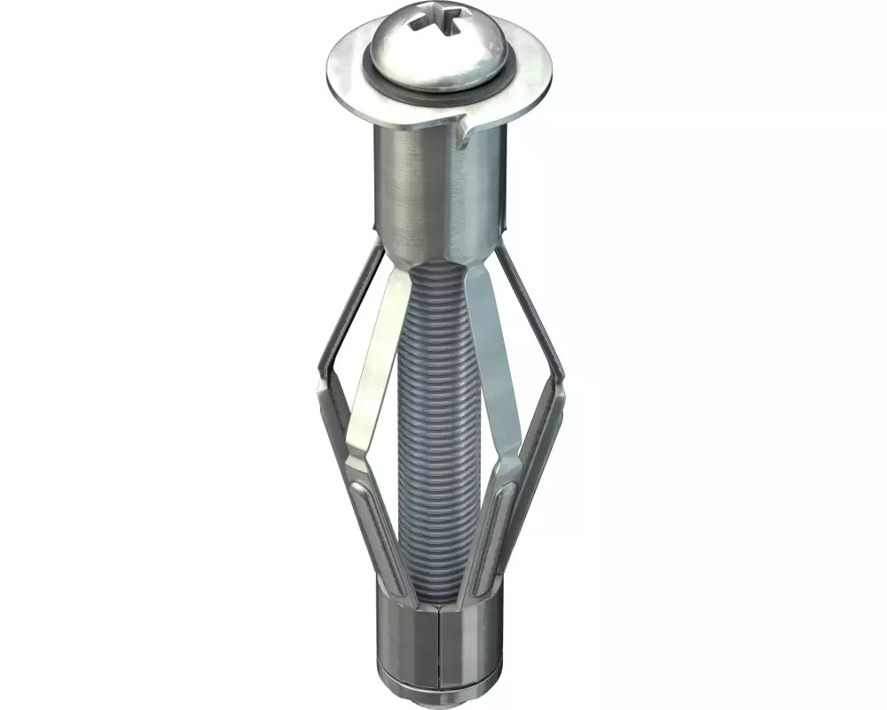 Tox-Dübel Hohlraumdübel Acrobat M6x52 mm, PH3, 4 Stück