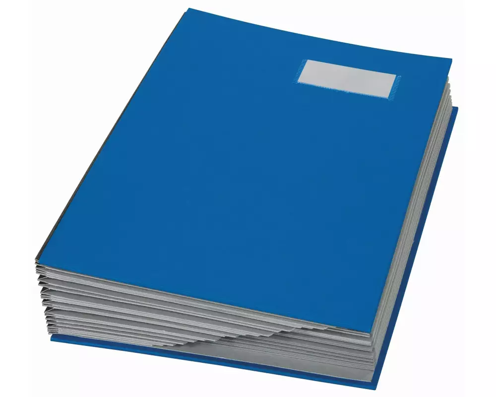 Biella Unterschriftenmappe A4 20-teilig, Blau