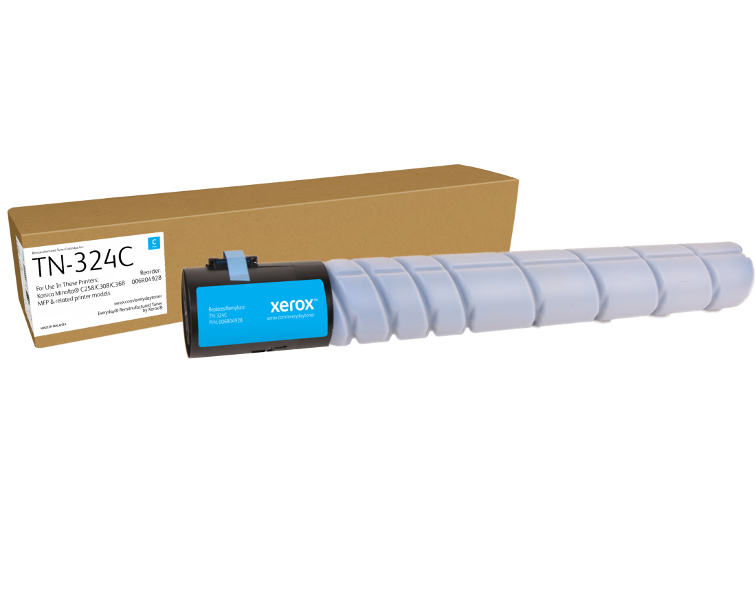 Everyday™ Cyan wiederaufbereiteter Toner von Xerox, kompatibel mit Konica Minolta A8DA430 (A8DA430), Standardkapazität