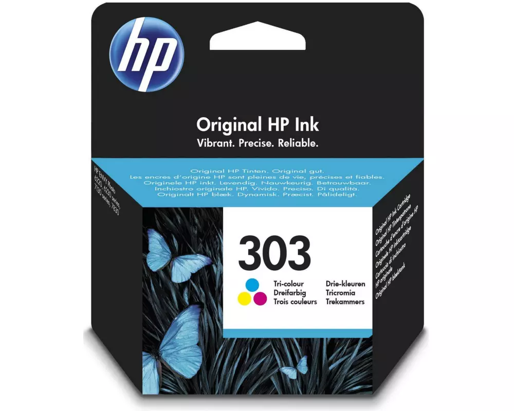 HP Tinte Nr. 303 (T6N01AE) Magenta/Yellow/Cyan