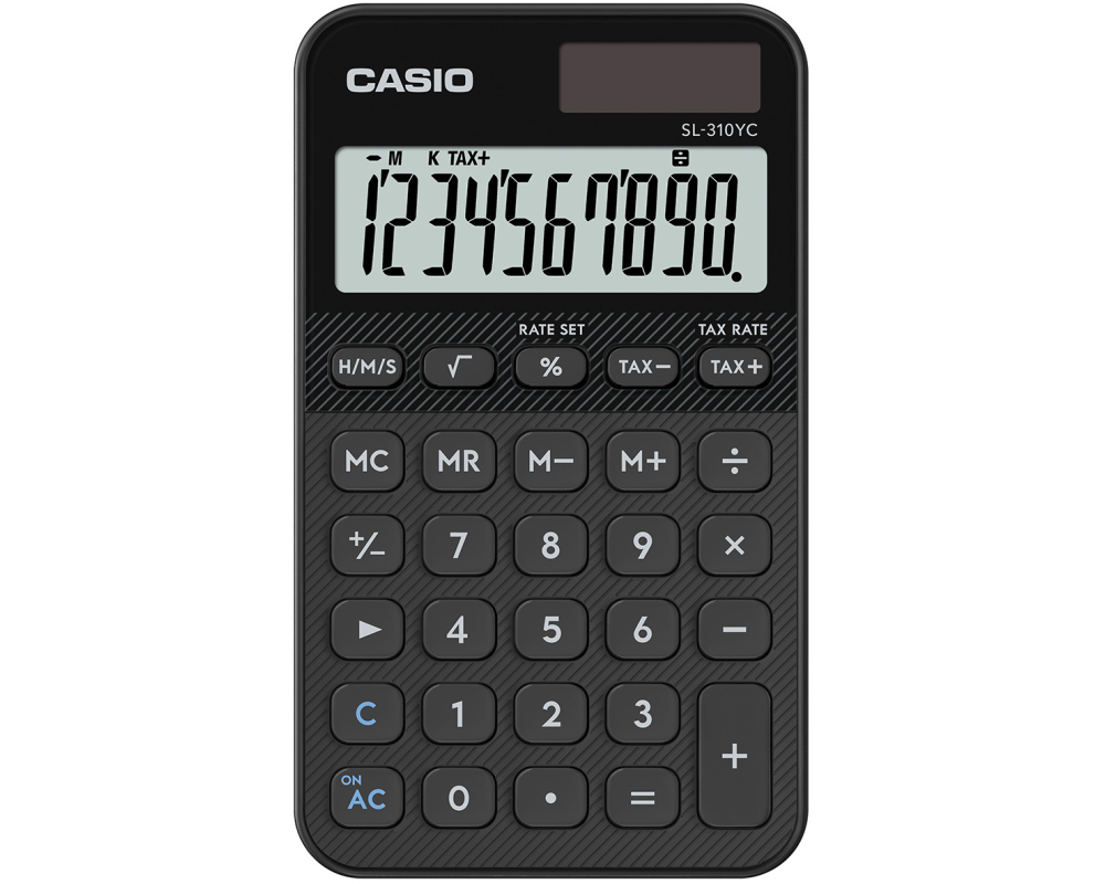 CASIO Taschenrechner SL-310YC schwarz