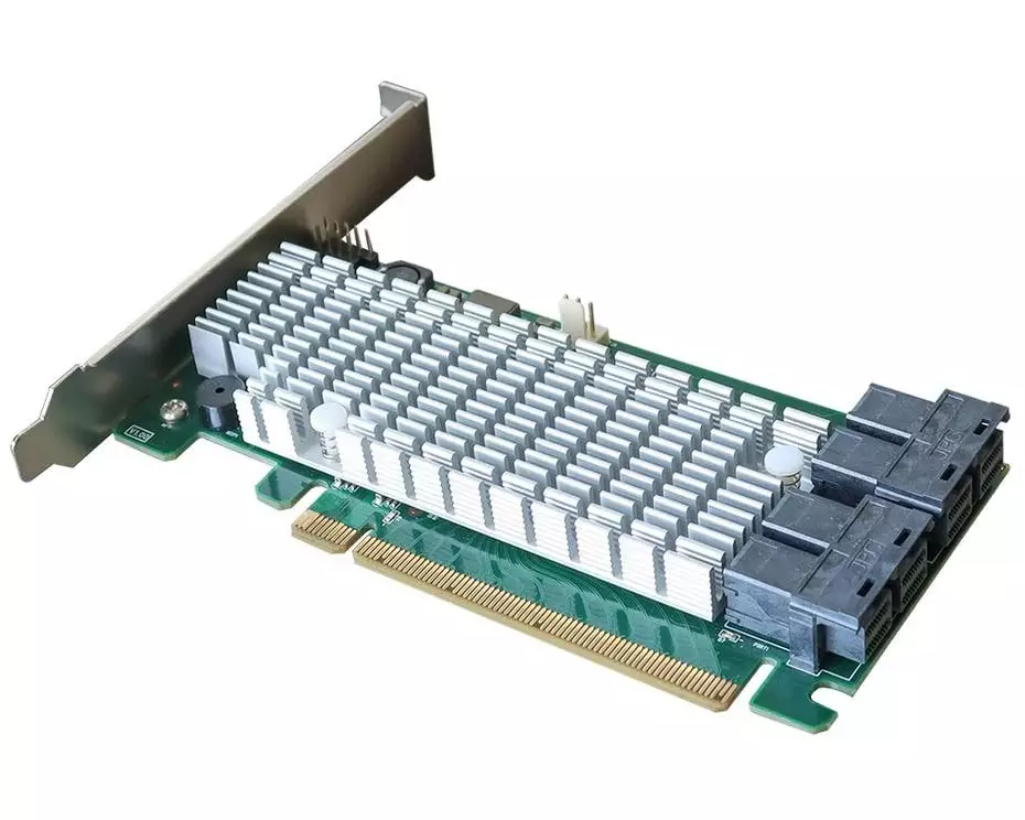 Highpoint Host Bus Adapter Rocket 1120 PCI-Ex16v3 - 4x SFF-8643