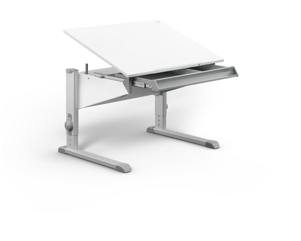 MOLL Kinderschreibtisch Sprinter 1002519-711 weiss, grau