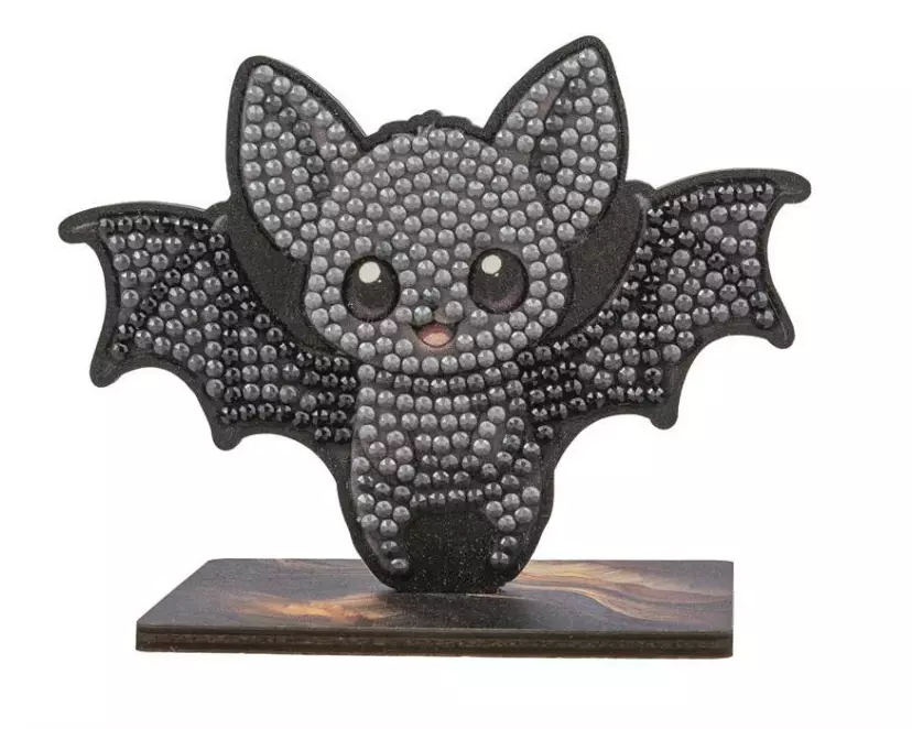 CRAFT Buddy Bastelset Bat Crystal Art Wildlife Buddies