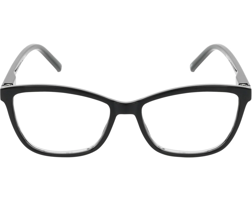 INVU. Lesebrille Morrison Stärke +1.50 Black mit Etui