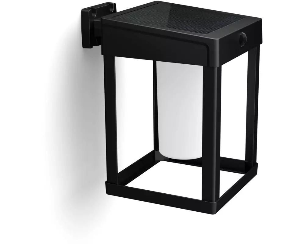 Philips Camill UE Wandleuchte Solar SQ schwarz 3000K