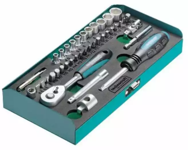 Technocraft Steckschlüssel-Set 1/4" 42-Teilig