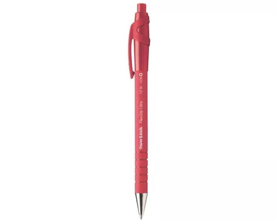 Paper Mate Kugelschreiber Flexgrip Ultra 1 mm, Rot