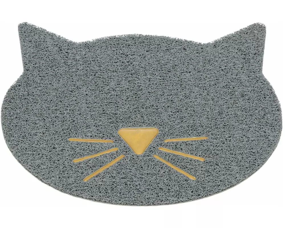 Trixie Vorleger für Katzentoiletten 60 cm/50 cm, hellgrau