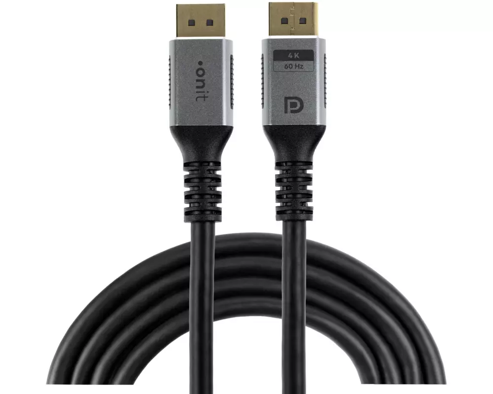 onit Kabel Premium DisplayPort - DisplayPort, 4K/60 Hz, 3 m