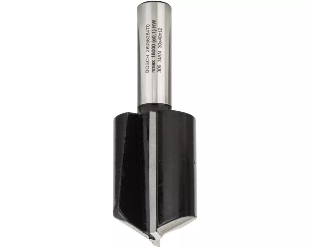 Bosch Professional V-Nutfräser Standard for Wood D1 30 mm, L 40 mm, G 81 mm