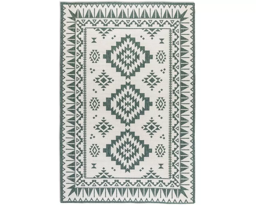 Elle Decoration Teppich Dynamic 120 x 170 cm, Green