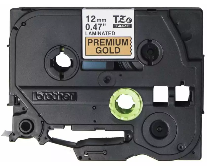 Brother Beschriftungsband TZe-PR831 Schwarz auf Gold