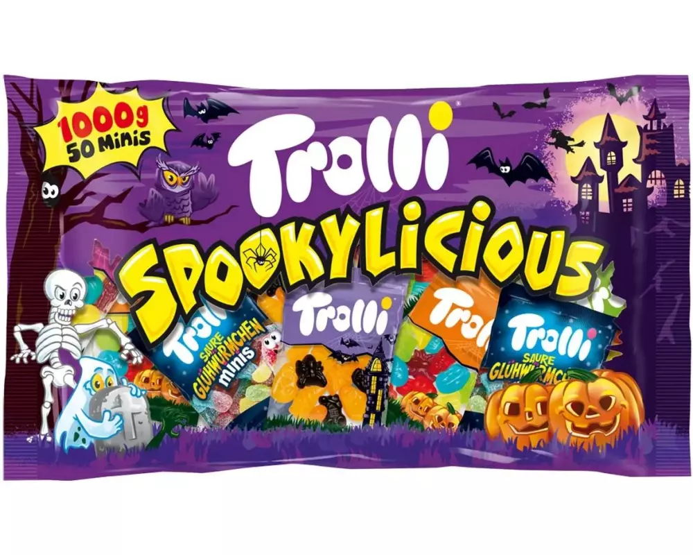 Trolli Gummibonbons Spookylicious Halloween 1000 g