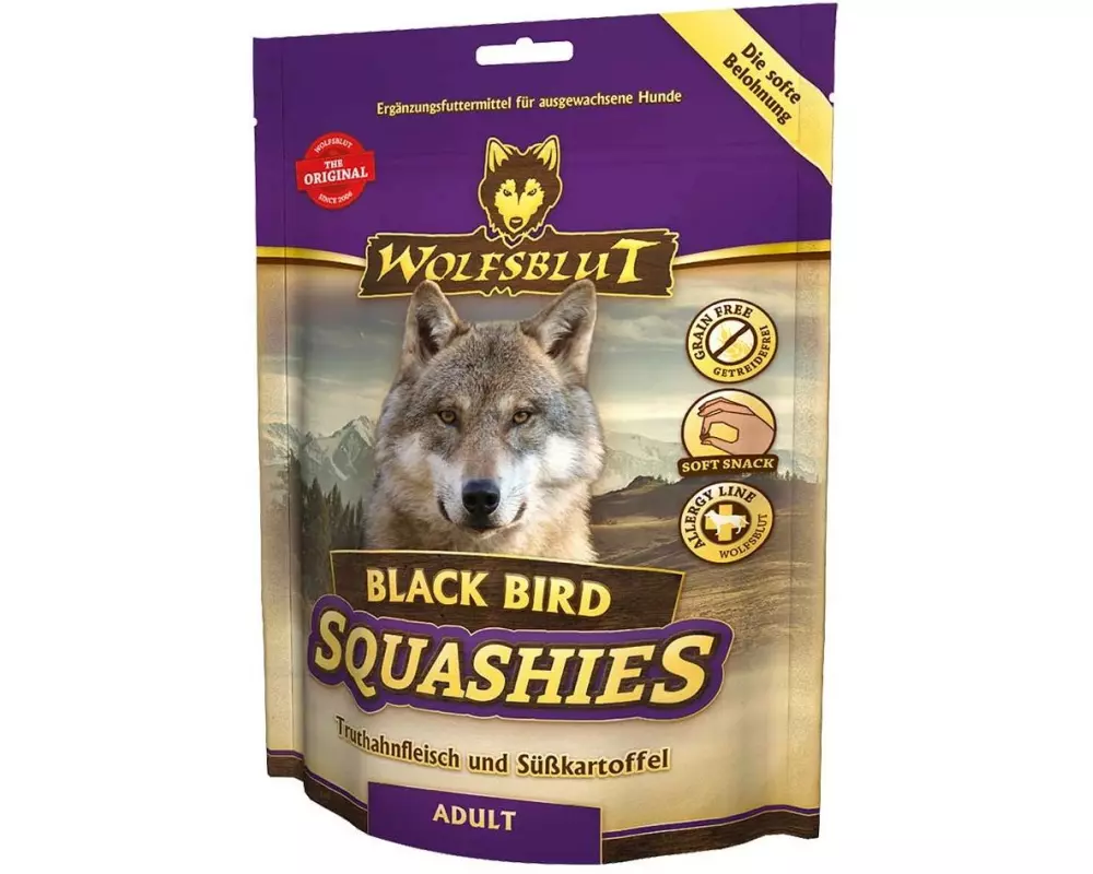 Wolfsblut Snack Softer Squashies Black Bird, 300 g