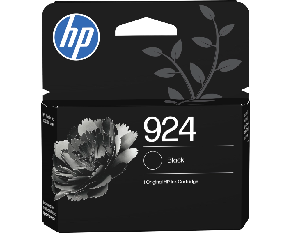 HP Tintenpatrone 924 schwarz 4K0U6NE#LS1 OfficeJet Pro 8120/8130 500 S.
