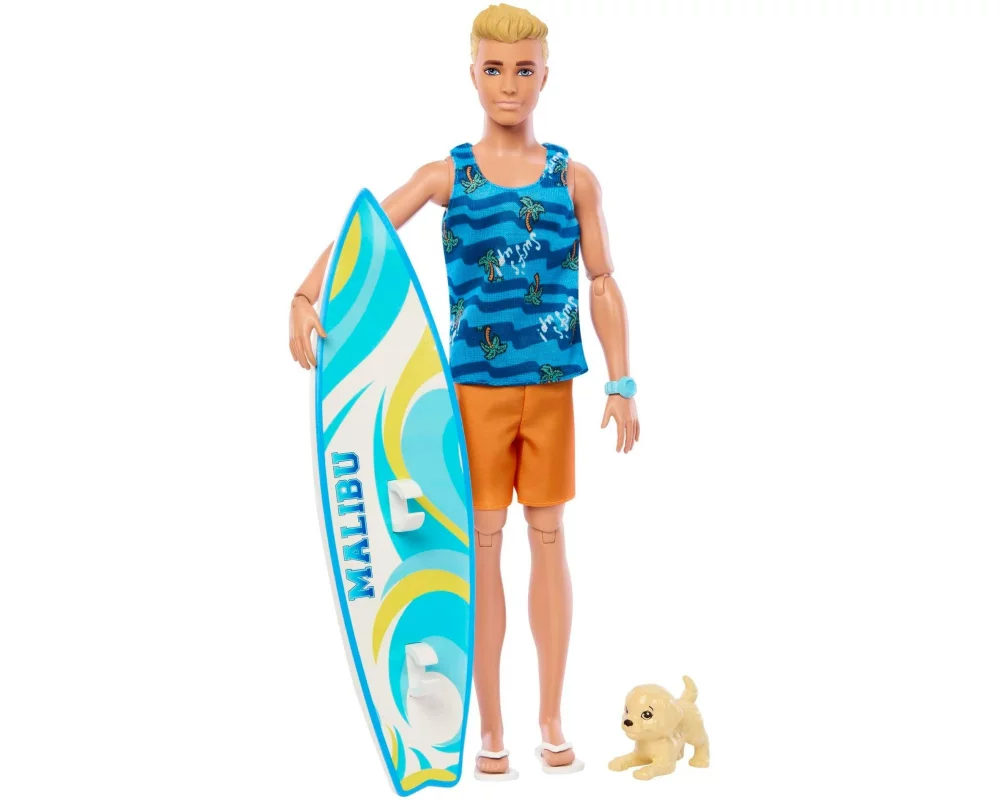 Barbie Puppe Ken Surfer-Puppe & Accy