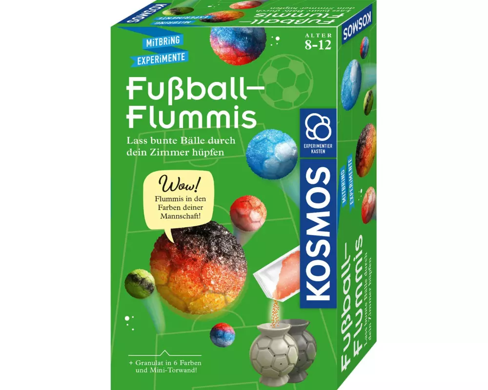 Kosmos Experimentierkasten Fussball-Flummis