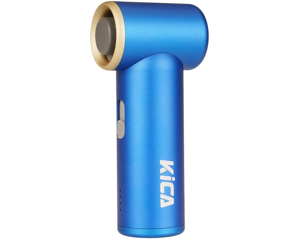 KiCA Jet Fan Mini-Handventilator Blau