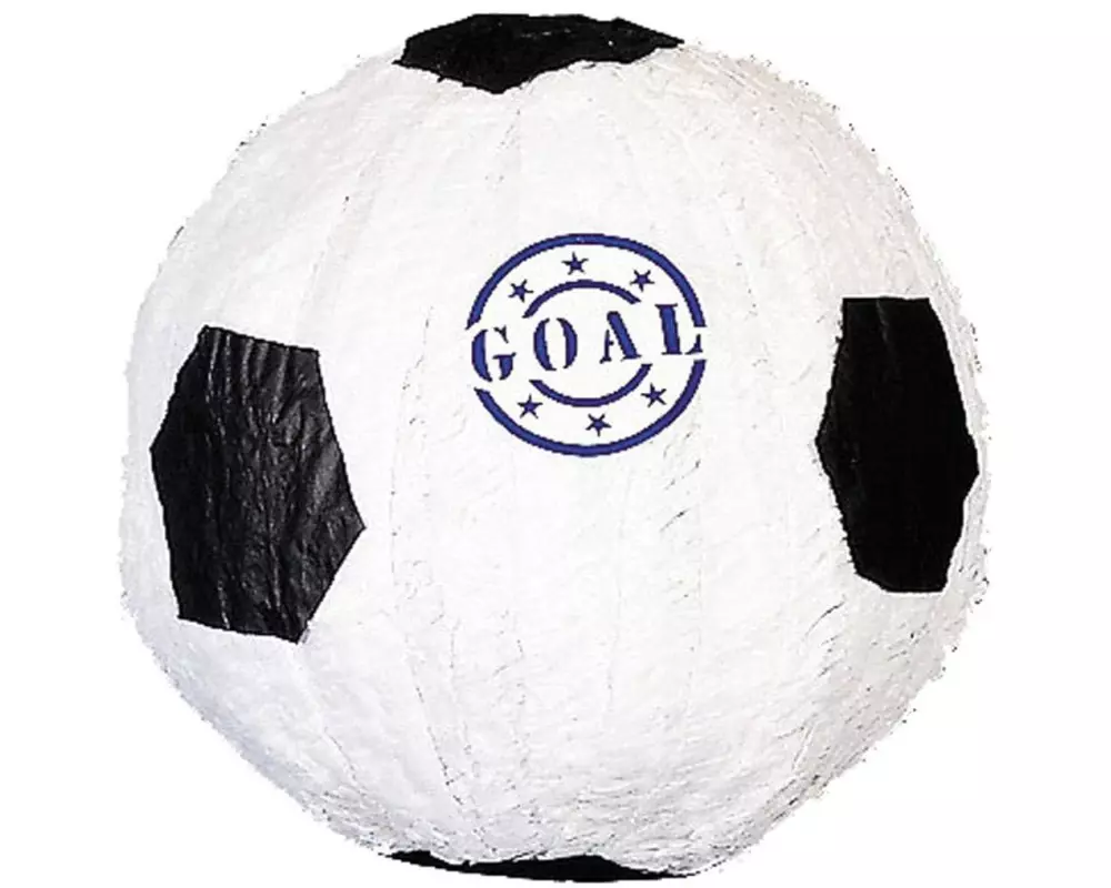 Amscan Pinata Fussball, Weiss
