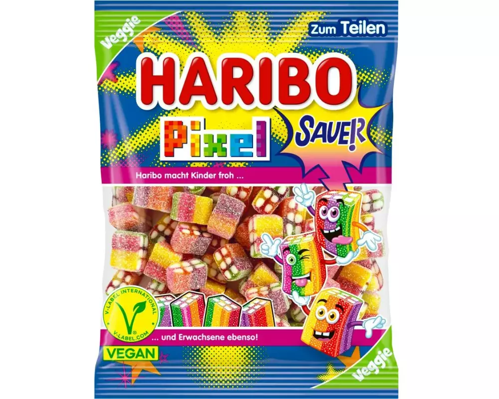 Haribo Gummibonbons Pixel 160 g