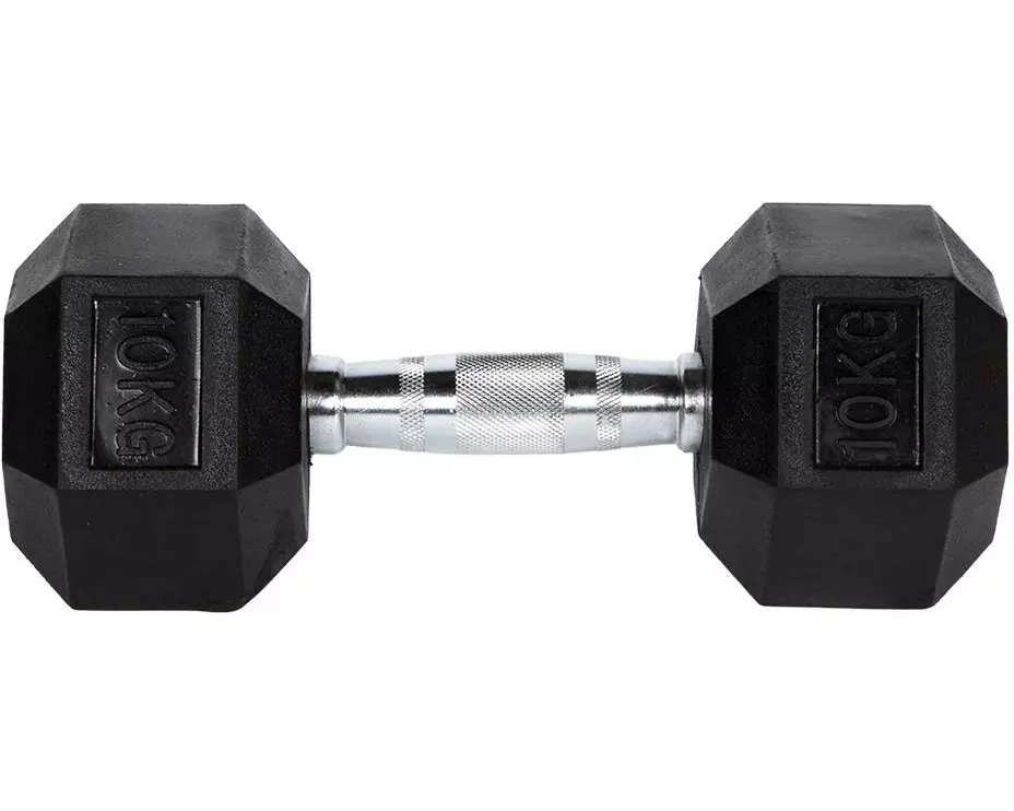 Fitcom Hex Dumbbell 10 kg