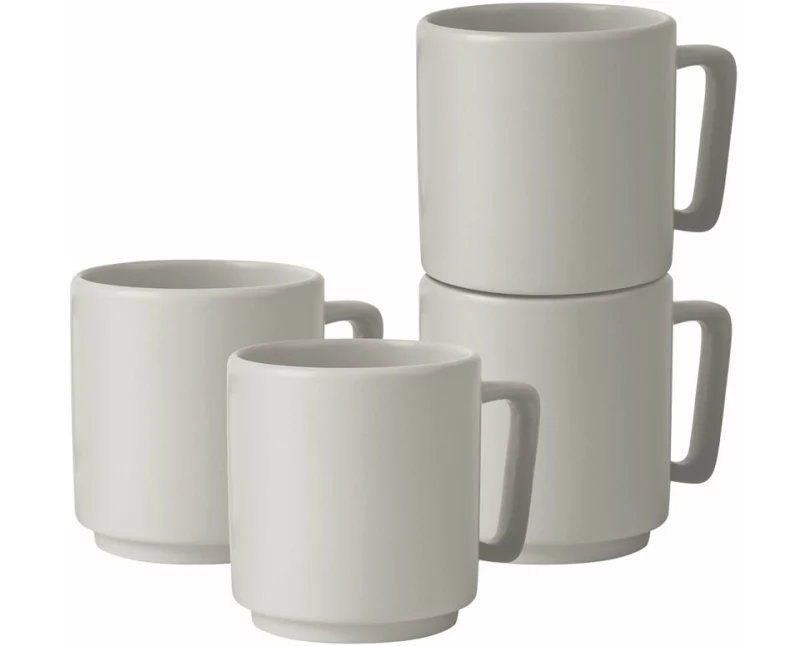 Berlinger Haus Tassenset 4 Stk. 300ml matt cream Sahara Collection