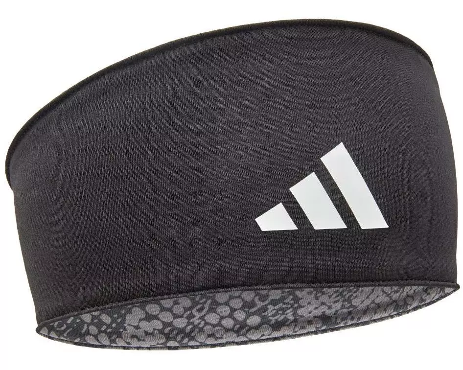 adidas Reversible Headband Grau/Schwarz
