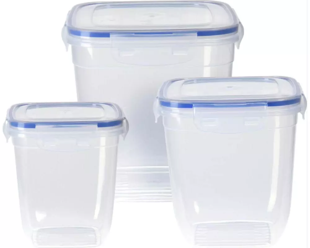 FURBER Vorratsbehälter 3-teilig, Transparent