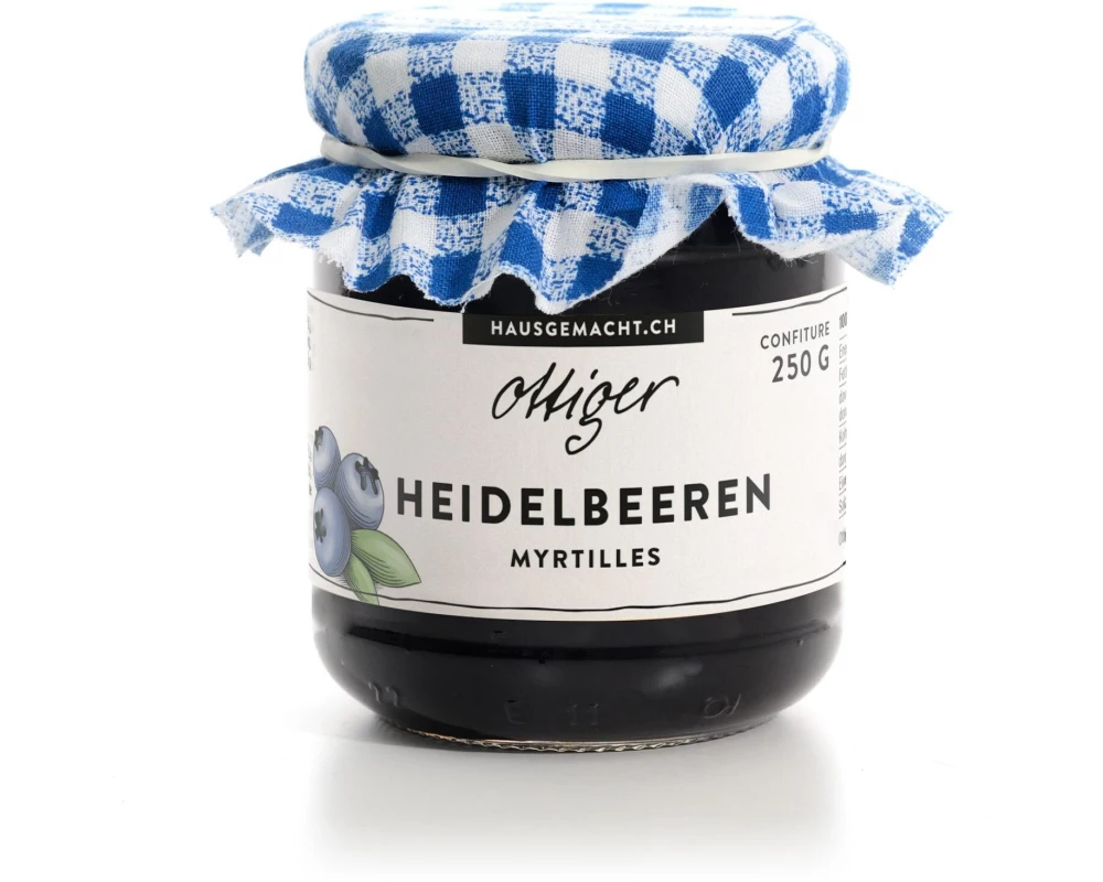 Ottiger Heidelbeer-Konfitüre 250 g