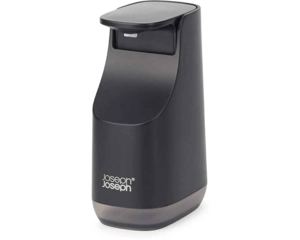 Joseph Joseph Seifenspender Slim Compact 0.35 L, Mattschwarz