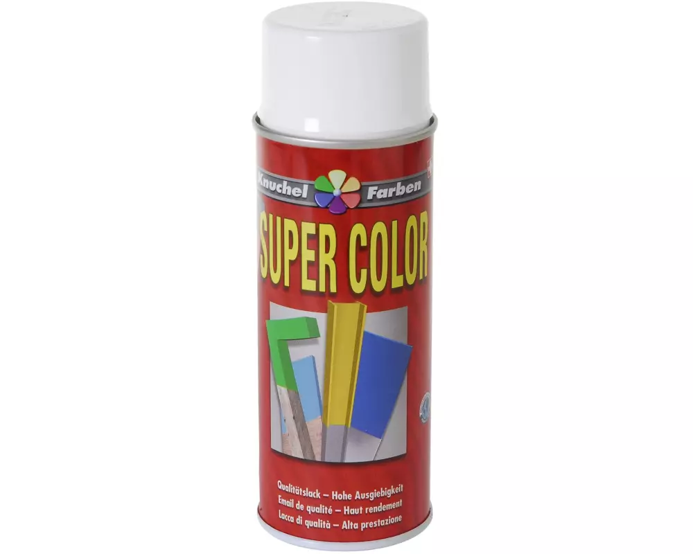 Knuchel Lack-Spray Super Color 400 ml Weiss Glanz 9003