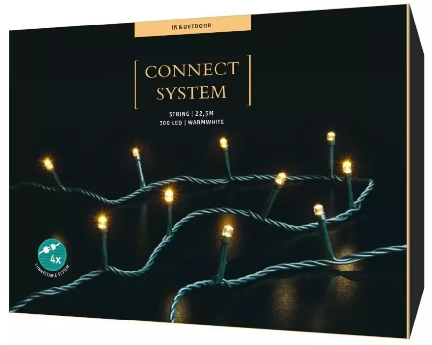 STT Lichterkette Starterkit-System Connect, 300 LED 22.5 m