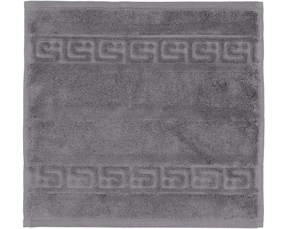 Cawö Waschlappen Noblesse 30 x 30 cm, Dunkelgrau