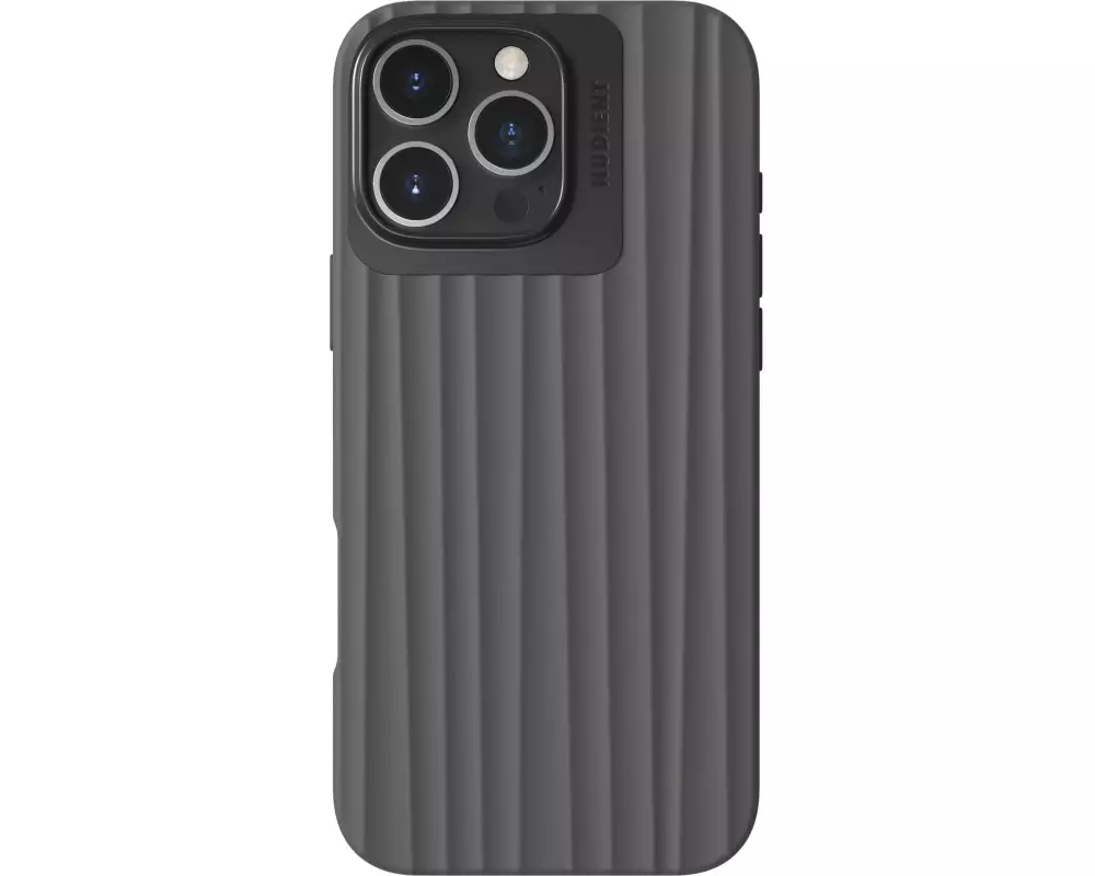 Nudient Back Cover Bold MagSafe iPhone 16 Pro Max Storm Black