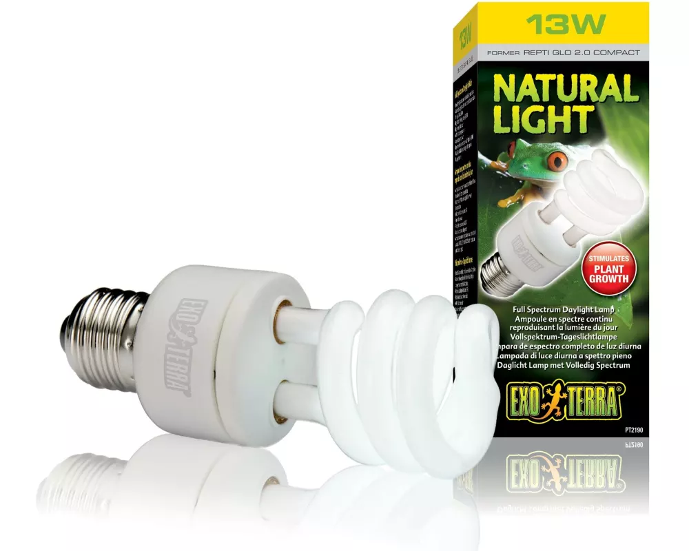 Exo Terra Terrarienlampe Natural Light E27, 13W, 15.4 cm