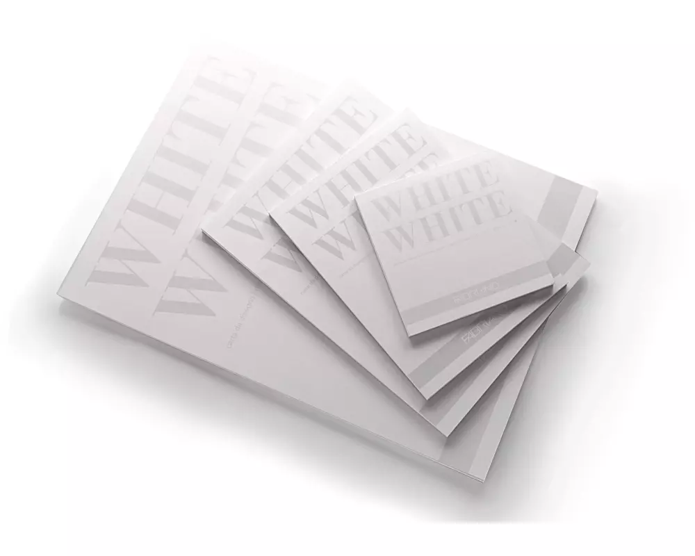 Fabriano Zeichenblock White White A3, 20 Blatt