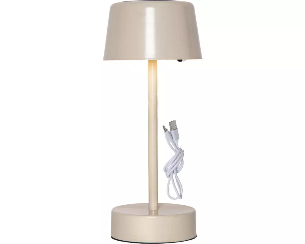 Star Trading Tischleuchte Solei Warmweiss,Beige