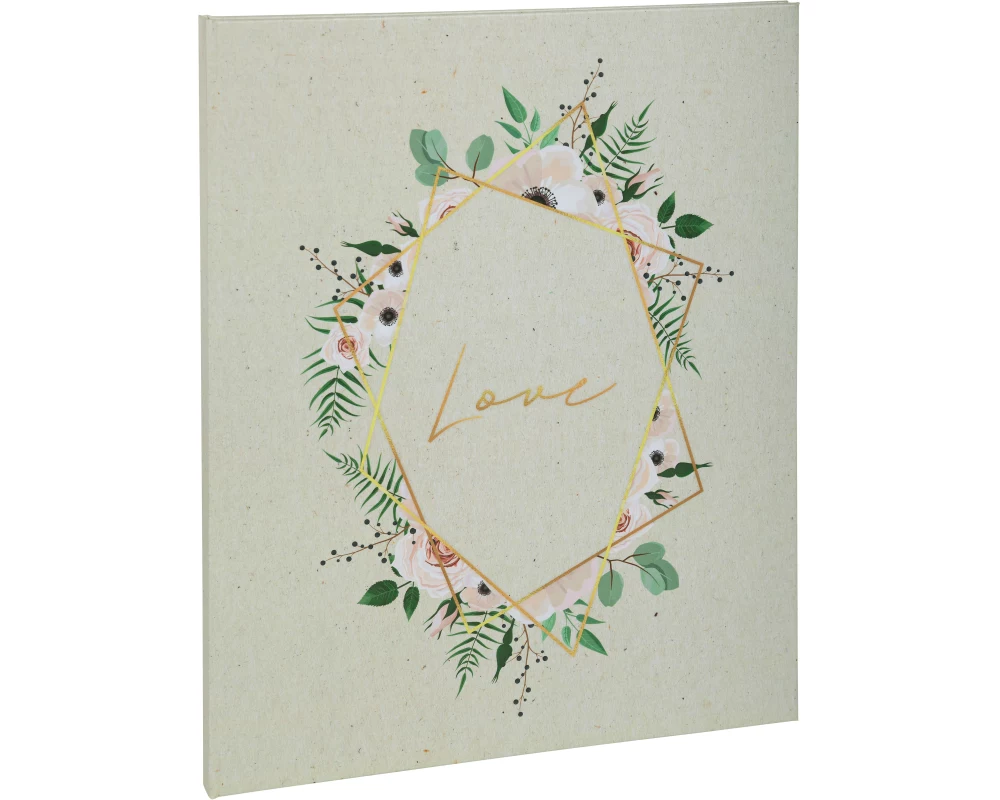 EXACOMPTA Gästebuch Champétre 27x22cm 4718E Goldschnitt 100 Seiten