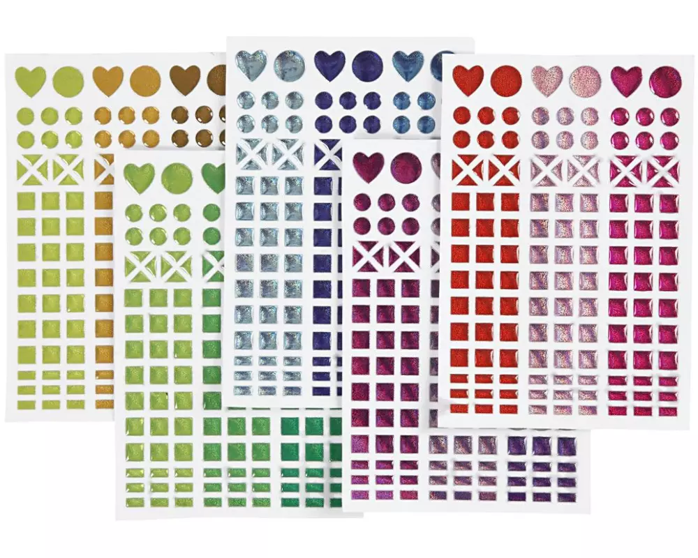 Creativ Company 3D-Sticker Mosaik 10 Blatt