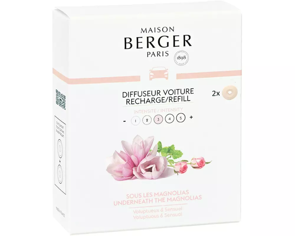 Maison Berger Autodiffusor Refill Sous les Magnolias 2 Stück