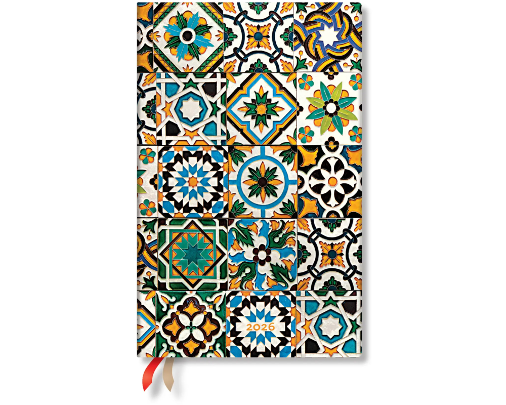 PAPERBLANKS Agenda Porto 2026 DD0623-8 1W/2S HOR Maxi HC DE 13.5x21cm