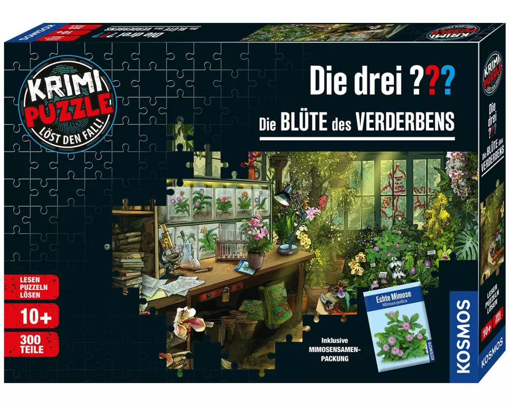 Kosmos Krimipuzzle Die drei ??? Blüte Verderbens